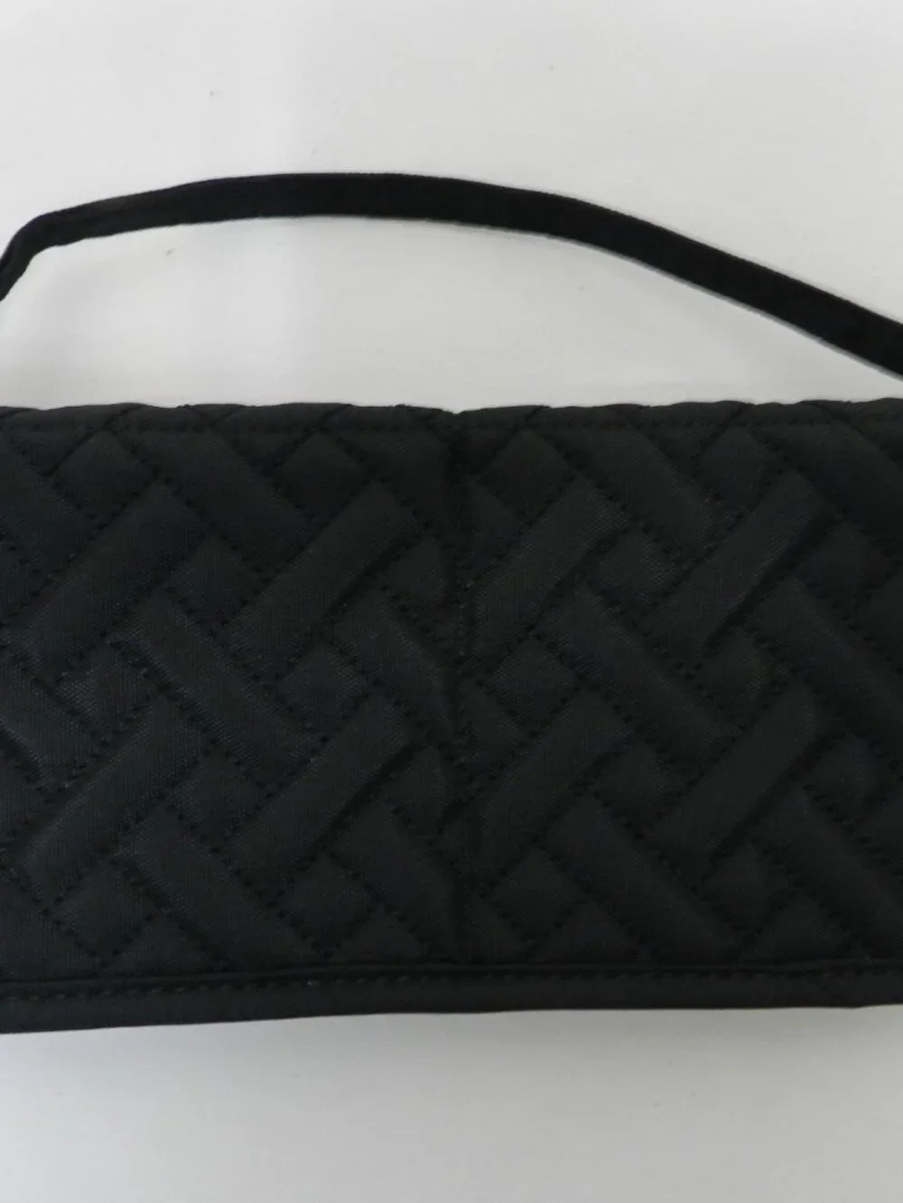 LUG Travel Sleeper Makeup brush holder zip around convertible black quilted NEW